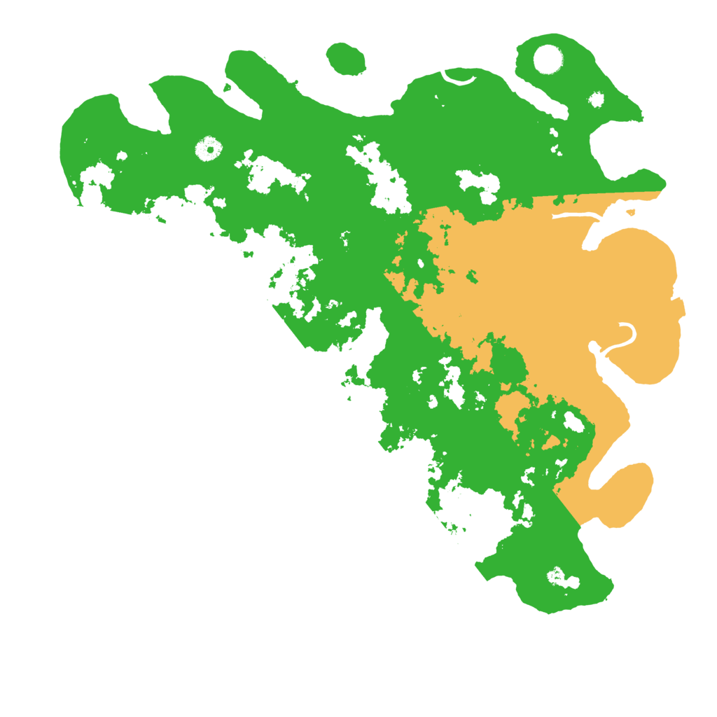 Biome Rust Map: Procedural Map, Size: 4300, Seed: 14103