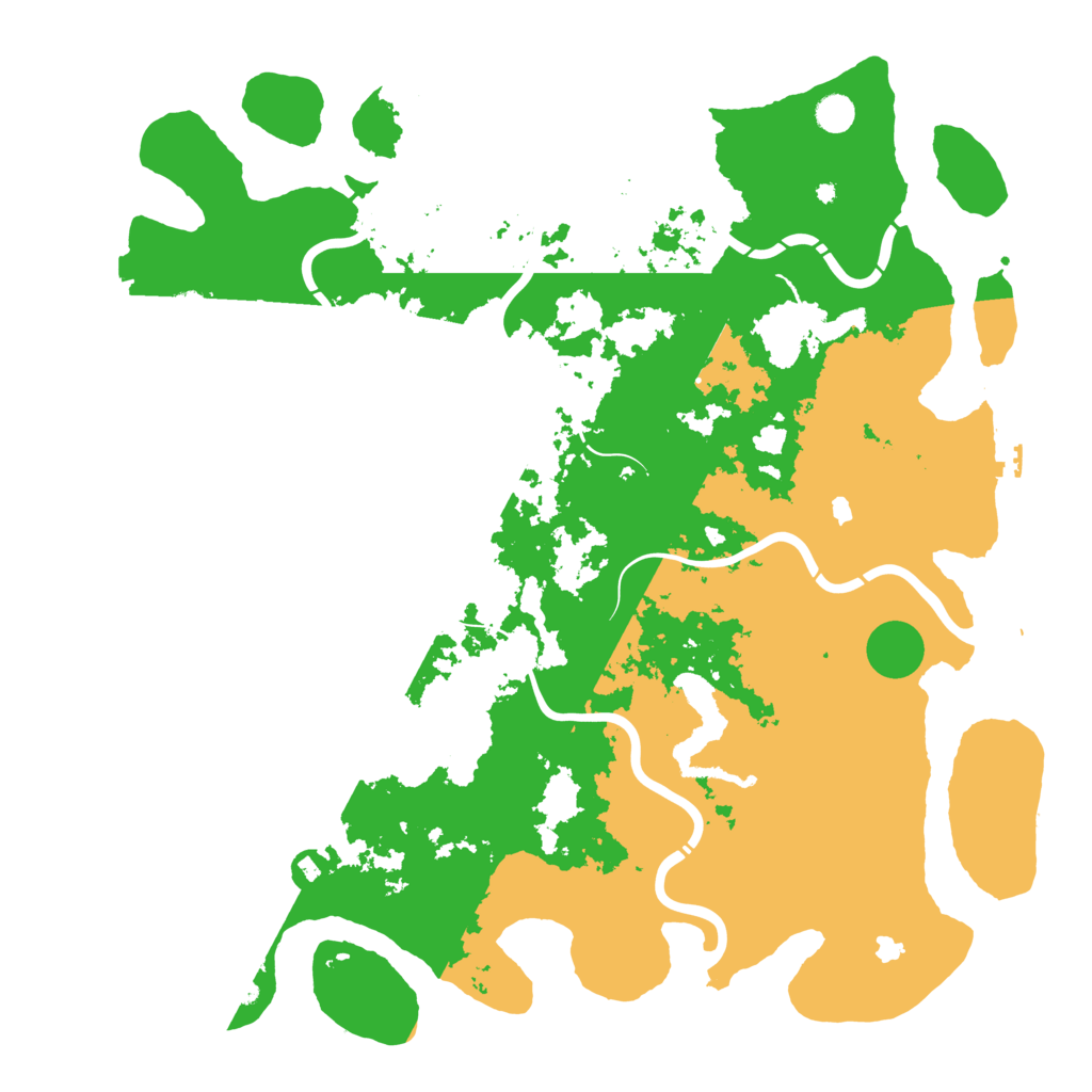Biome Rust Map: Procedural Map, Size: 5000, Seed: 1847999738