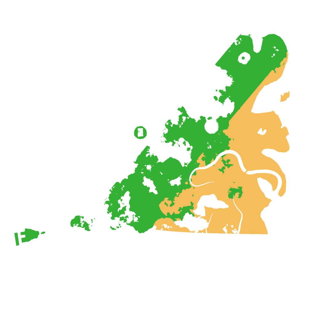Biome Rust Map: Procedural Map, Size: 4000, Seed: 718027342