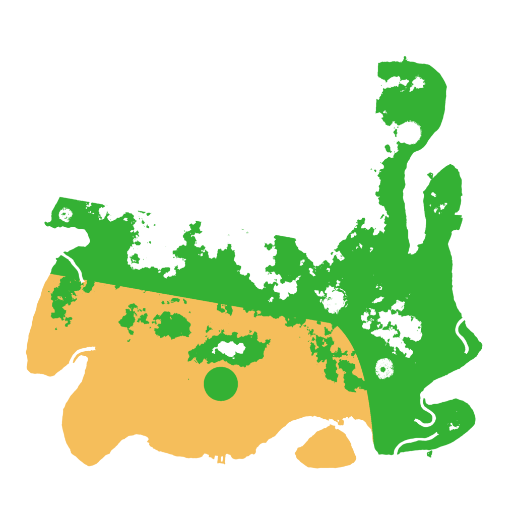 Biome Rust Map: Procedural Map, Size: 4000, Seed: 20240510