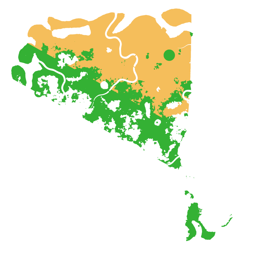 Biome Rust Map: Procedural Map, Size: 6000, Seed: 1072362429