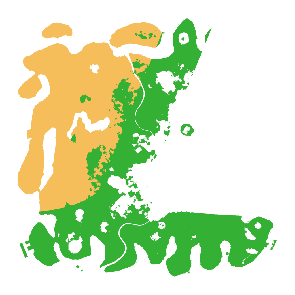 Biome Rust Map: Procedural Map, Size: 4000, Seed: 161703252