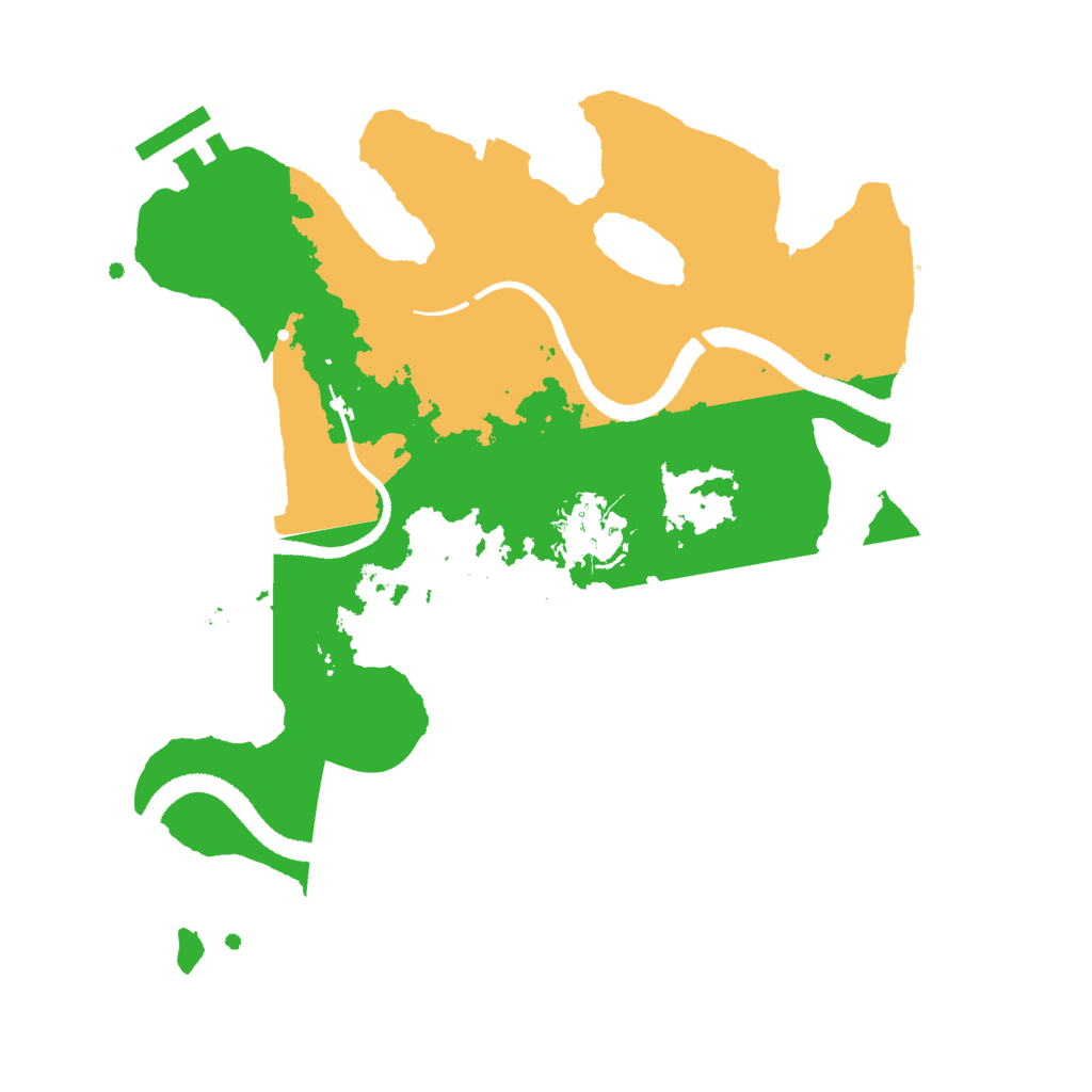 Biome Rust Map: Procedural Map, Size: 2750, Seed: 916120686