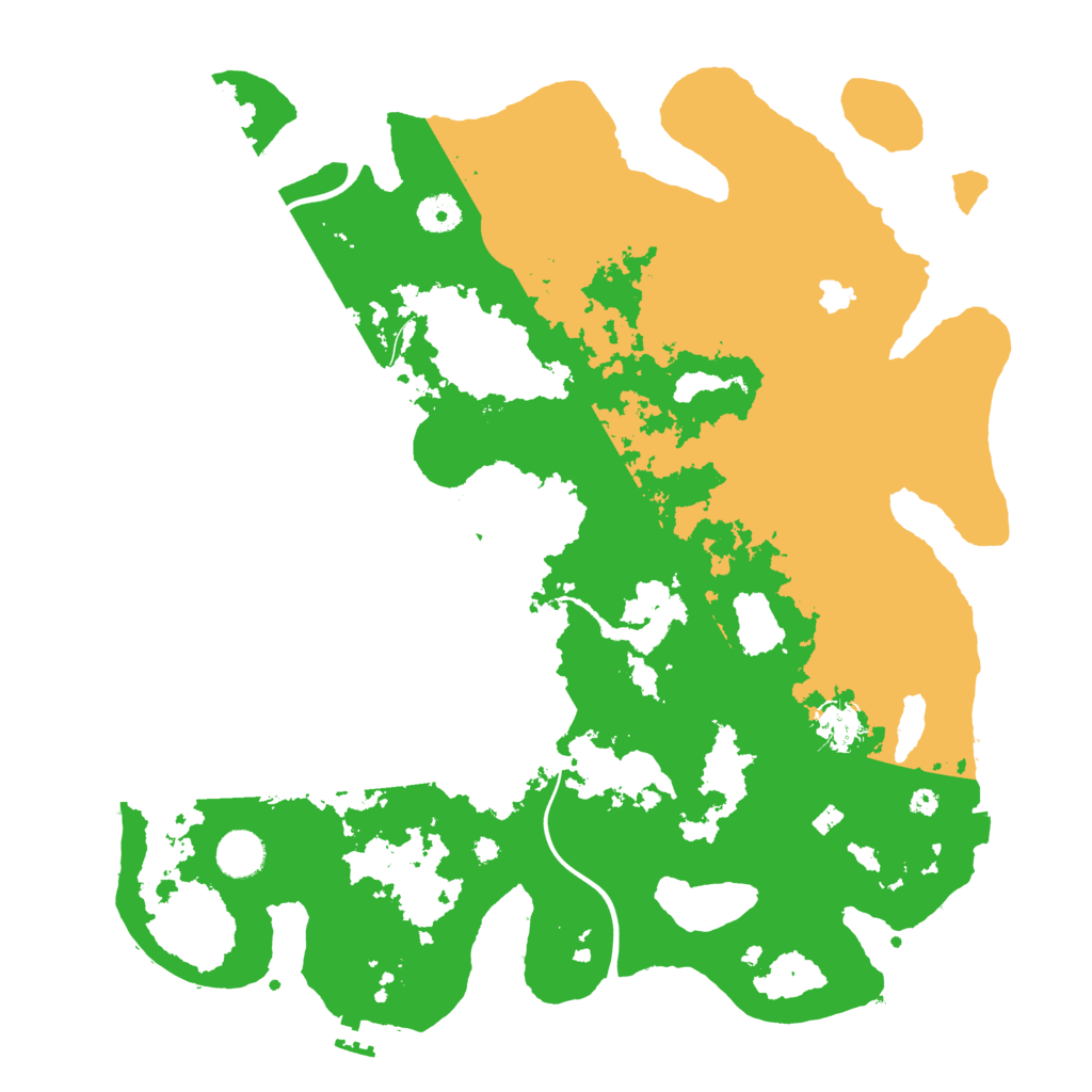 Biome Rust Map: Procedural Map, Size: 4000, Seed: 235829865