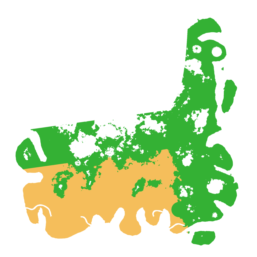 Biome Rust Map: Procedural Map, Size: 4500, Seed: 1193330413