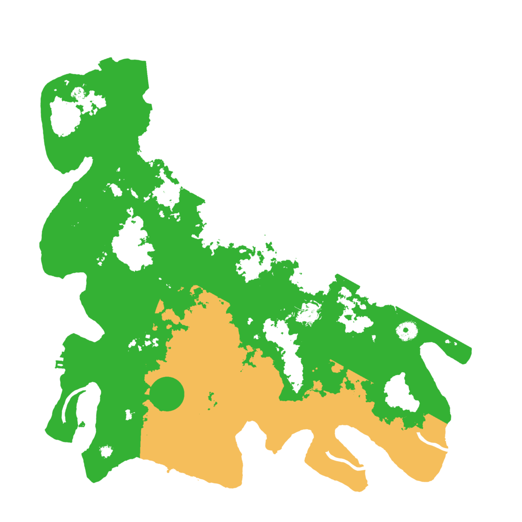 Biome Rust Map: Procedural Map, Size: 4000, Seed: 1065809853