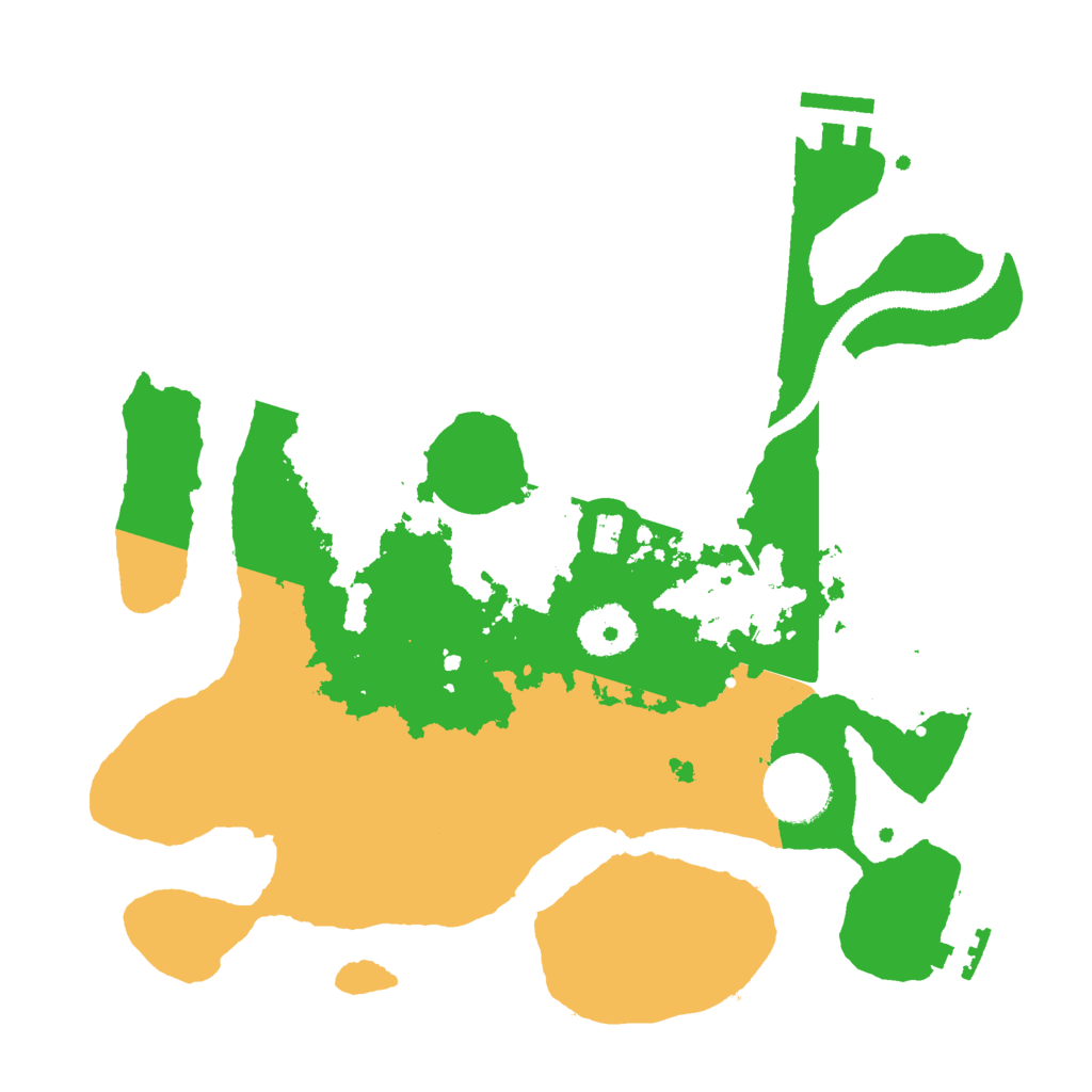 Biome Rust Map: Procedural Map, Size: 3000, Seed: 824