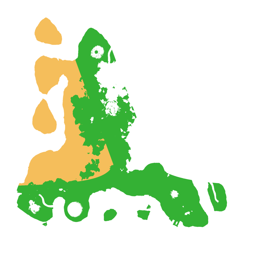 Biome Rust Map: Procedural Map, Size: 3000, Seed: 19178