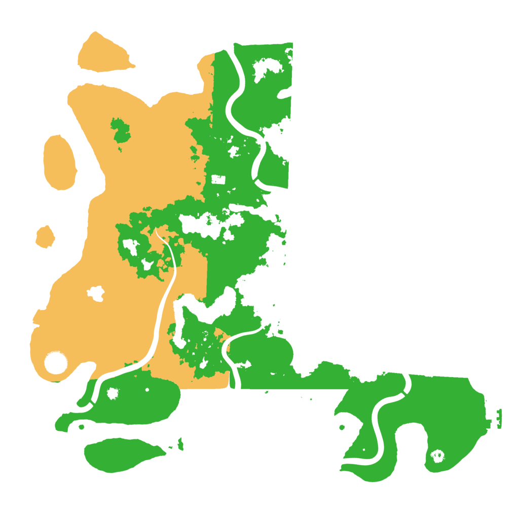 Biome Rust Map: Procedural Map, Size: 4000, Seed: 292661589