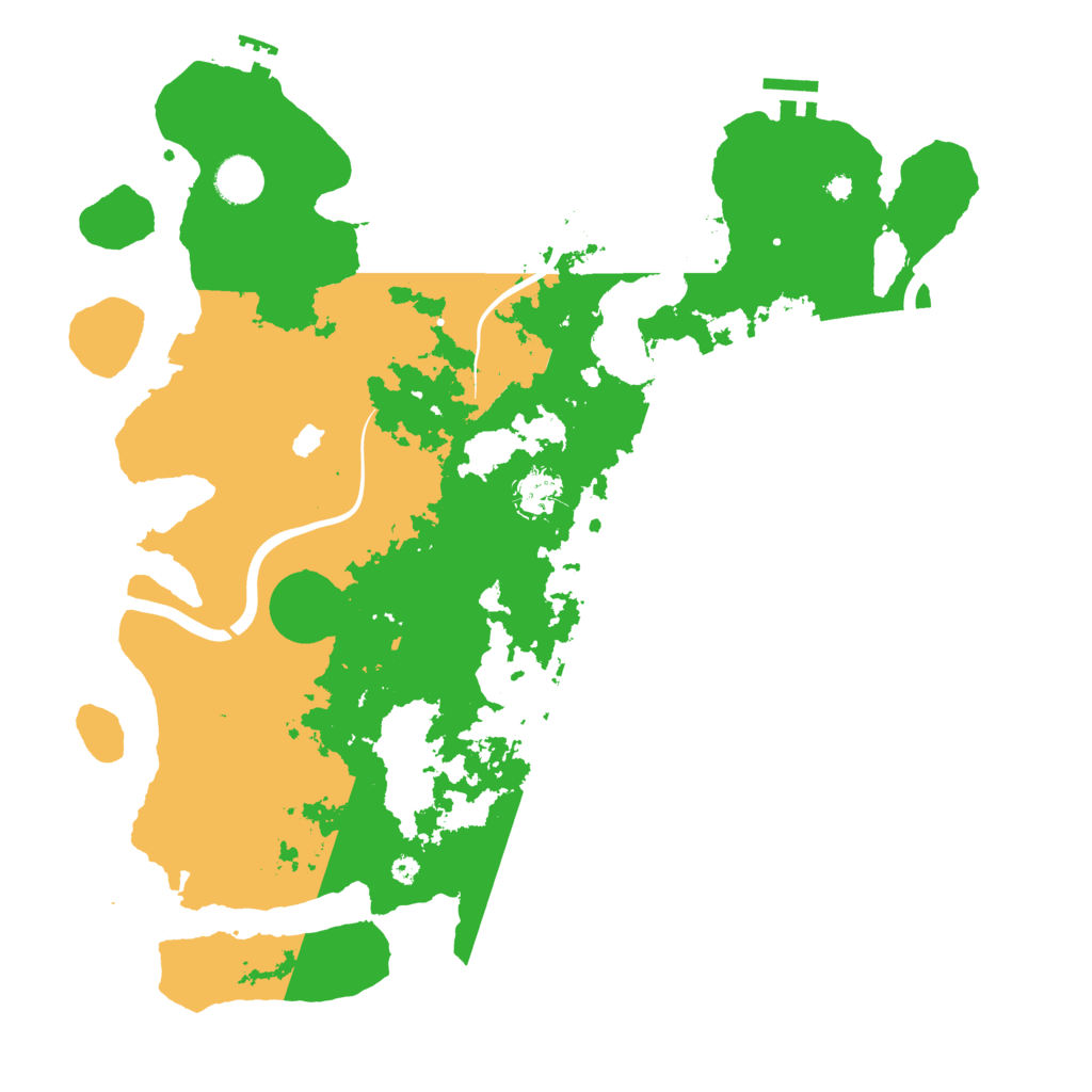 Biome Rust Map: Procedural Map, Size: 4000, Seed: 173854318
