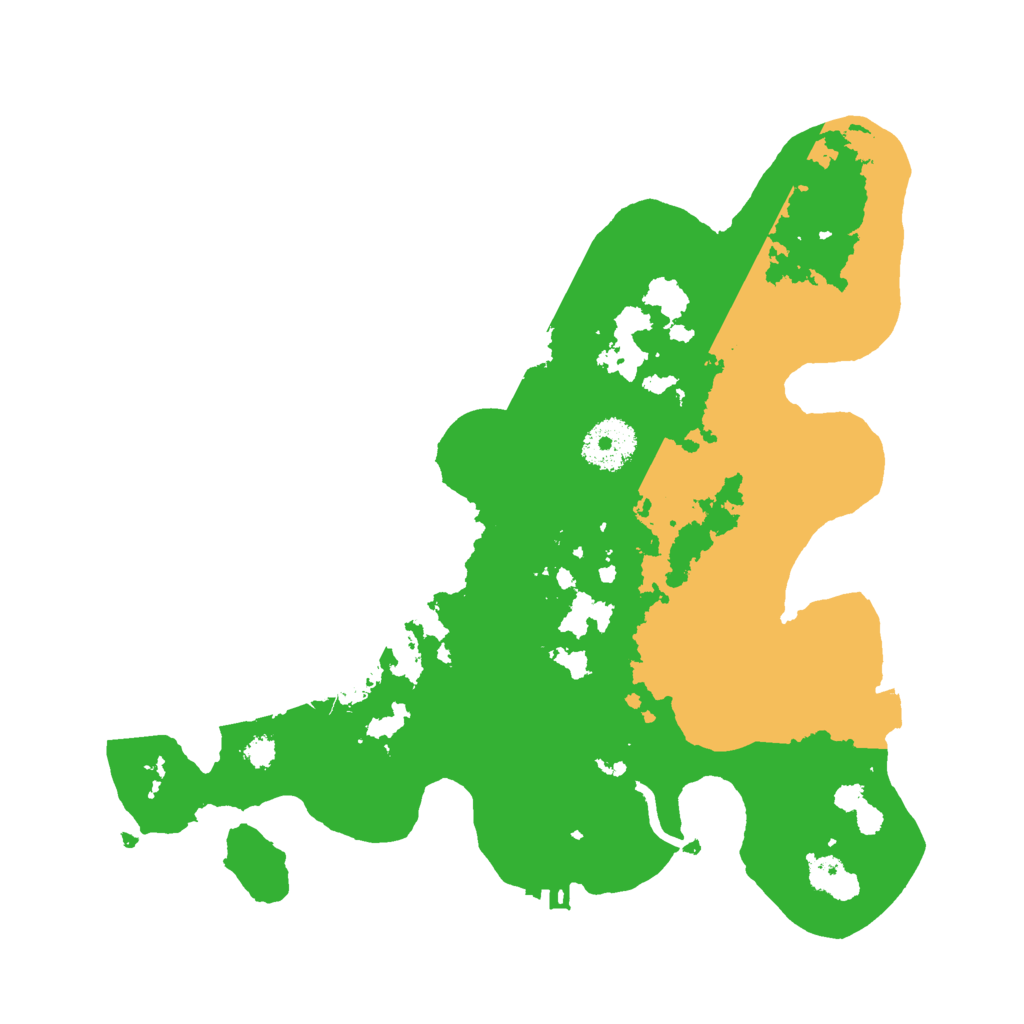Biome Rust Map: Procedural Map, Size: 3000, Seed: 2080625921