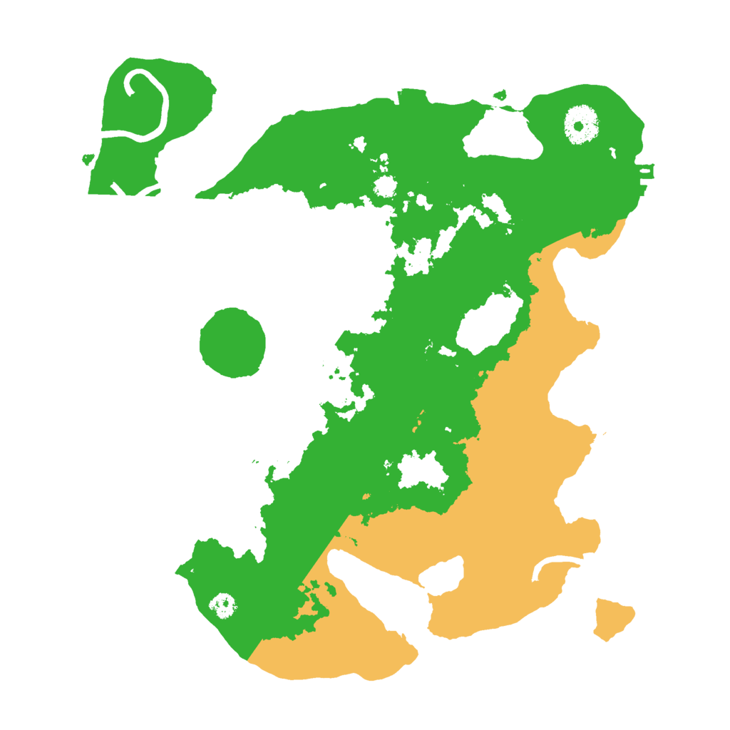 Biome Rust Map: Procedural Map, Size: 3000, Seed: 1565030892