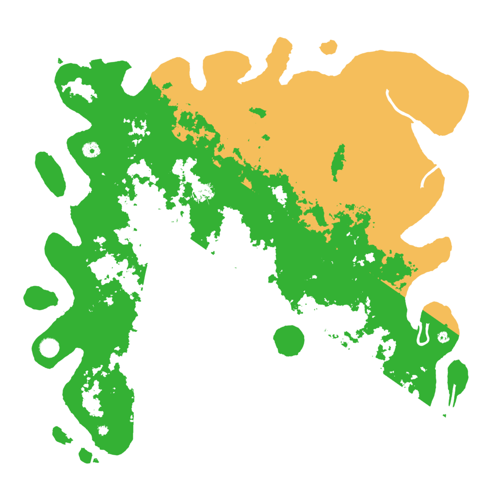 Biome Rust Map: Procedural Map, Size: 4500, Seed: 250905