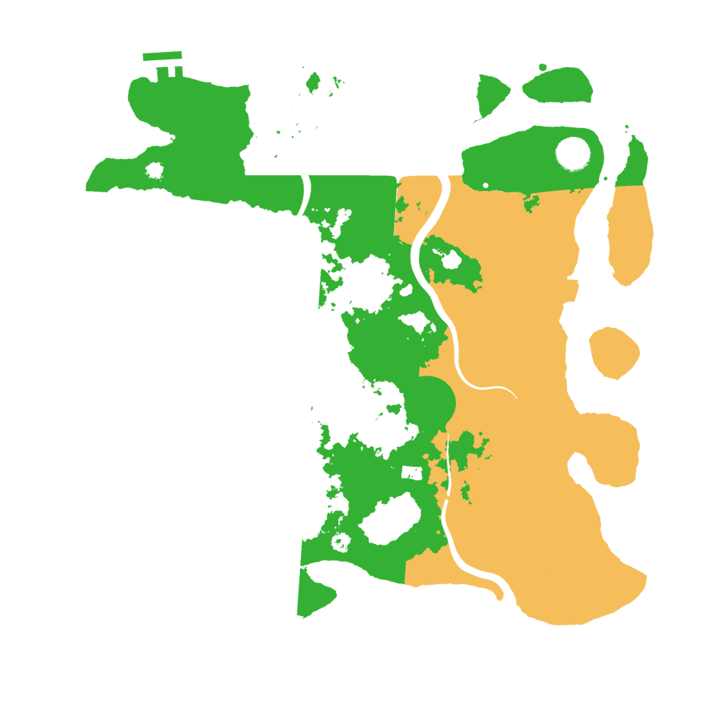 Biome Rust Map: Procedural Map, Size: 3650, Seed: 1873610419