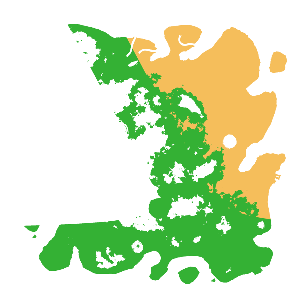 Biome Rust Map: Procedural Map, Size: 4000, Seed: 951989703
