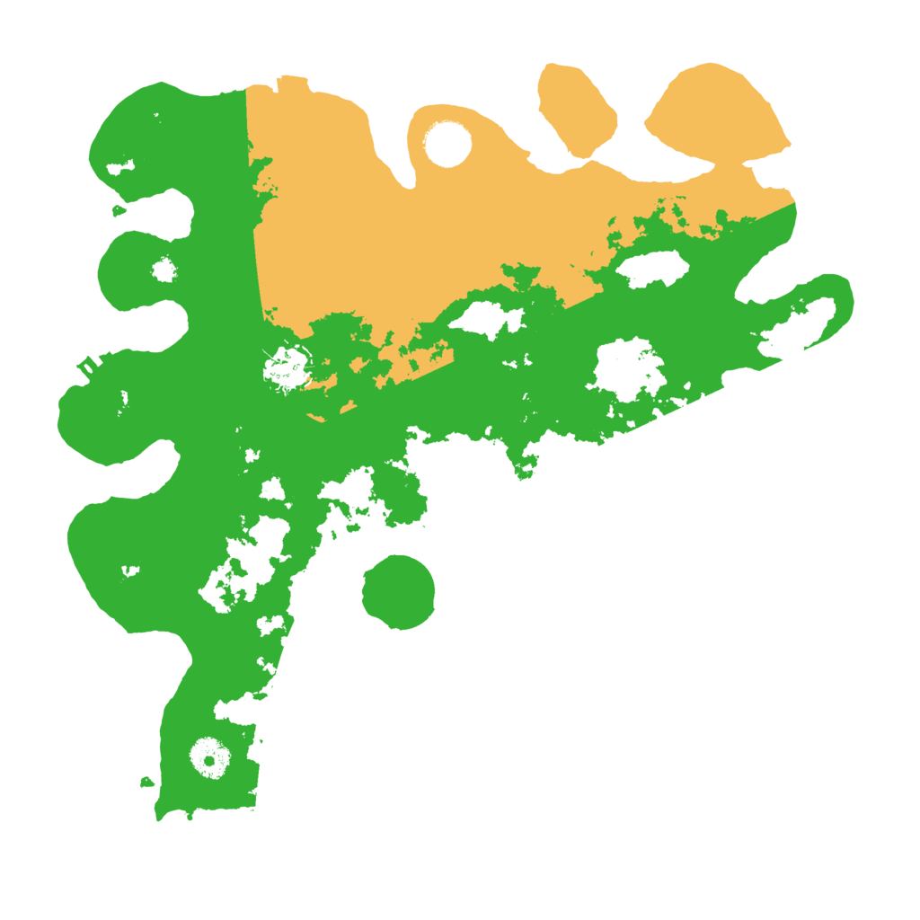 Biome Rust Map: Procedural Map, Size: 3500, Seed: 220379481