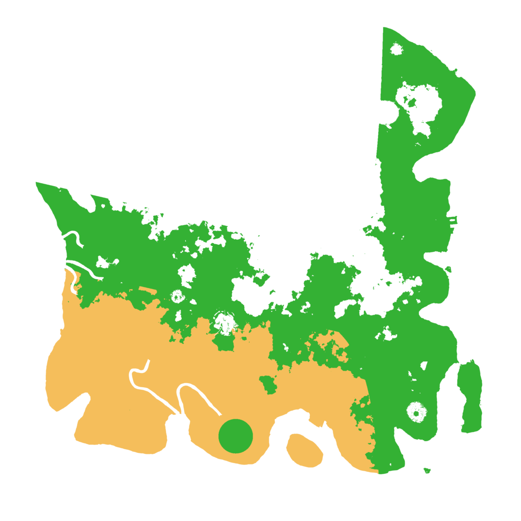 Biome Rust Map: Procedural Map, Size: 4000, Seed: 1833685126