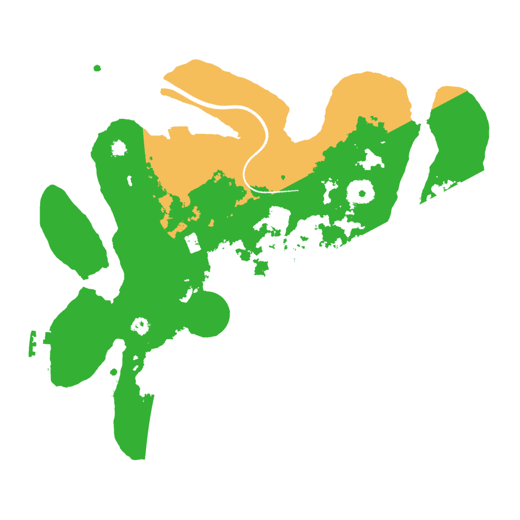 Biome Rust Map: Procedural Map, Size: 3000, Seed: 536272544