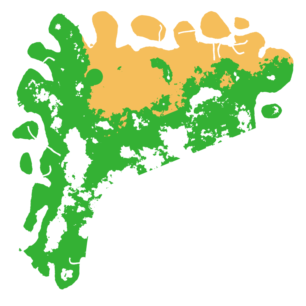 Biome Rust Map: Procedural Map, Size: 5000, Seed: 9060906