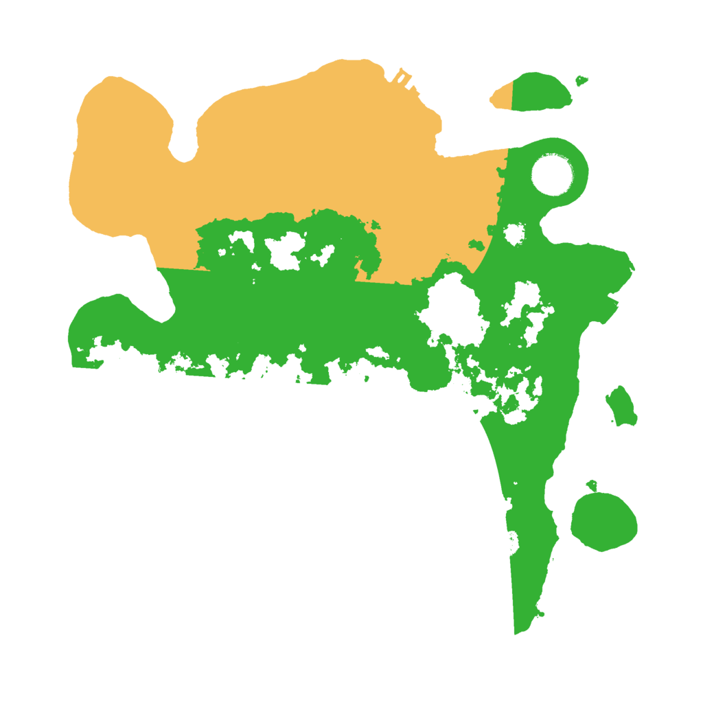 Biome Rust Map: Procedural Map, Size: 3000, Seed: 1461728903