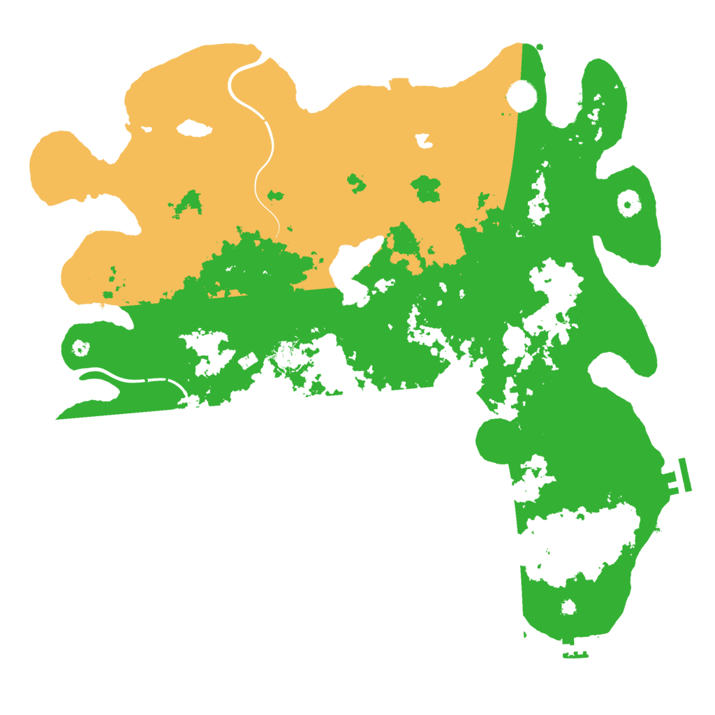 Biome Rust Map: Procedural Map, Size: 4250, Seed: 1744704819
