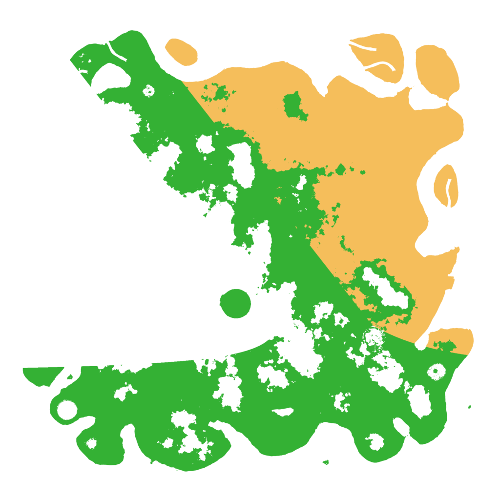 Biome Rust Map: Procedural Map, Size: 4500, Seed: 2036538151