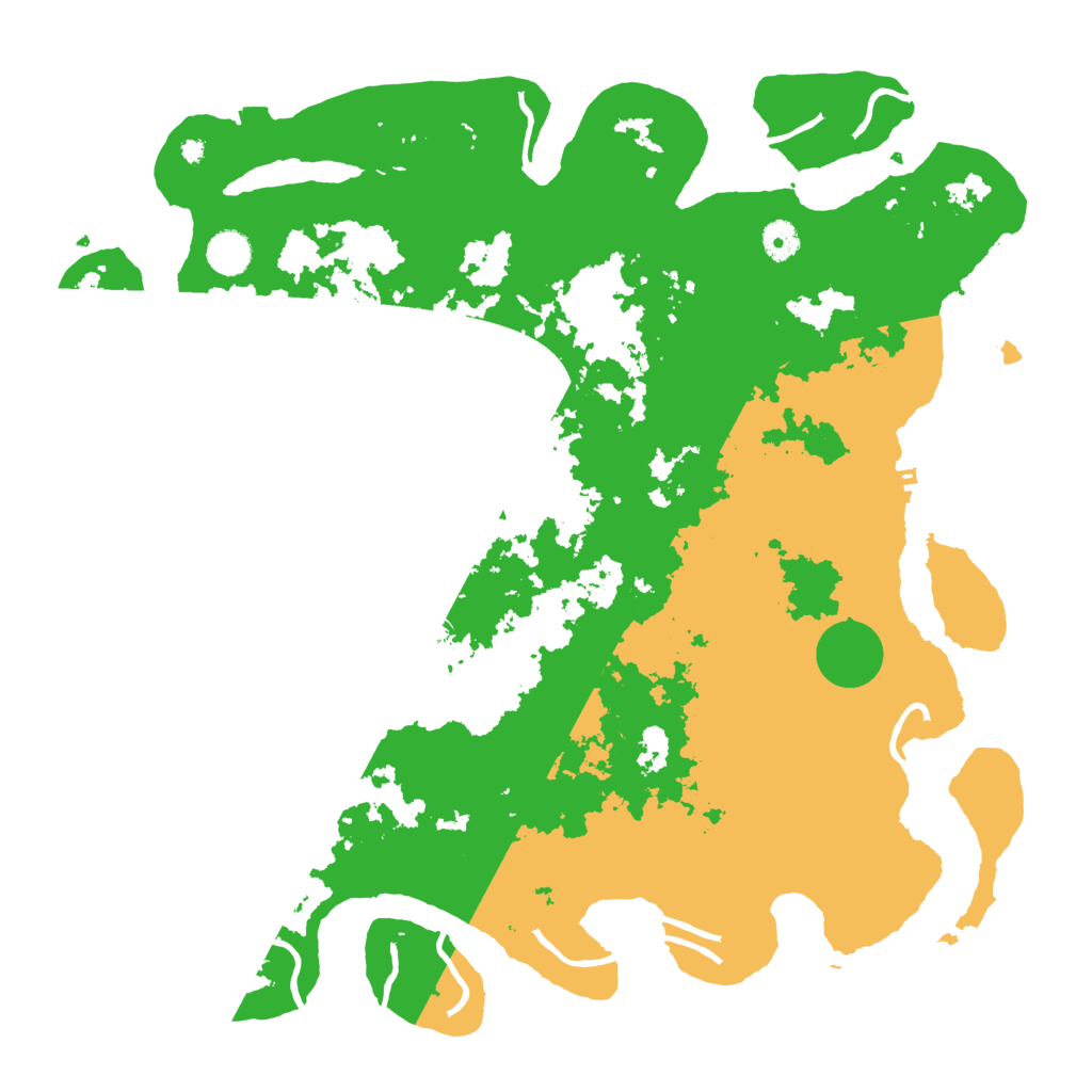 Biome Rust Map: Procedural Map, Size: 4300, Seed: 1847999738