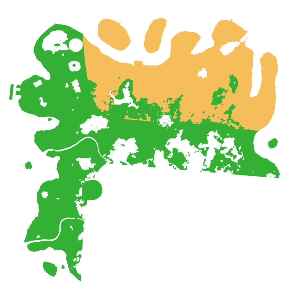 Biome Rust Map: Procedural Map, Size: 4000, Seed: 53697156