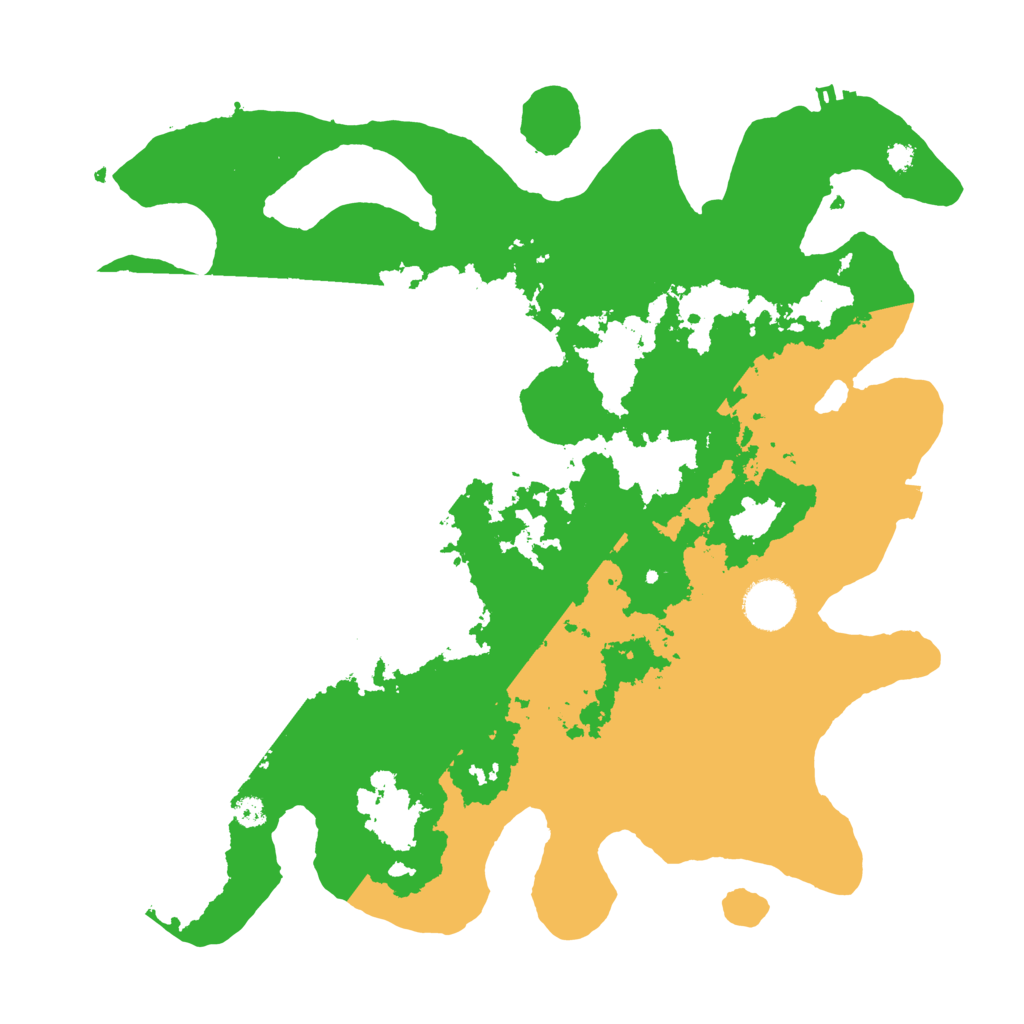 Biome Rust Map: Procedural Map, Size: 3500, Seed: 100546396