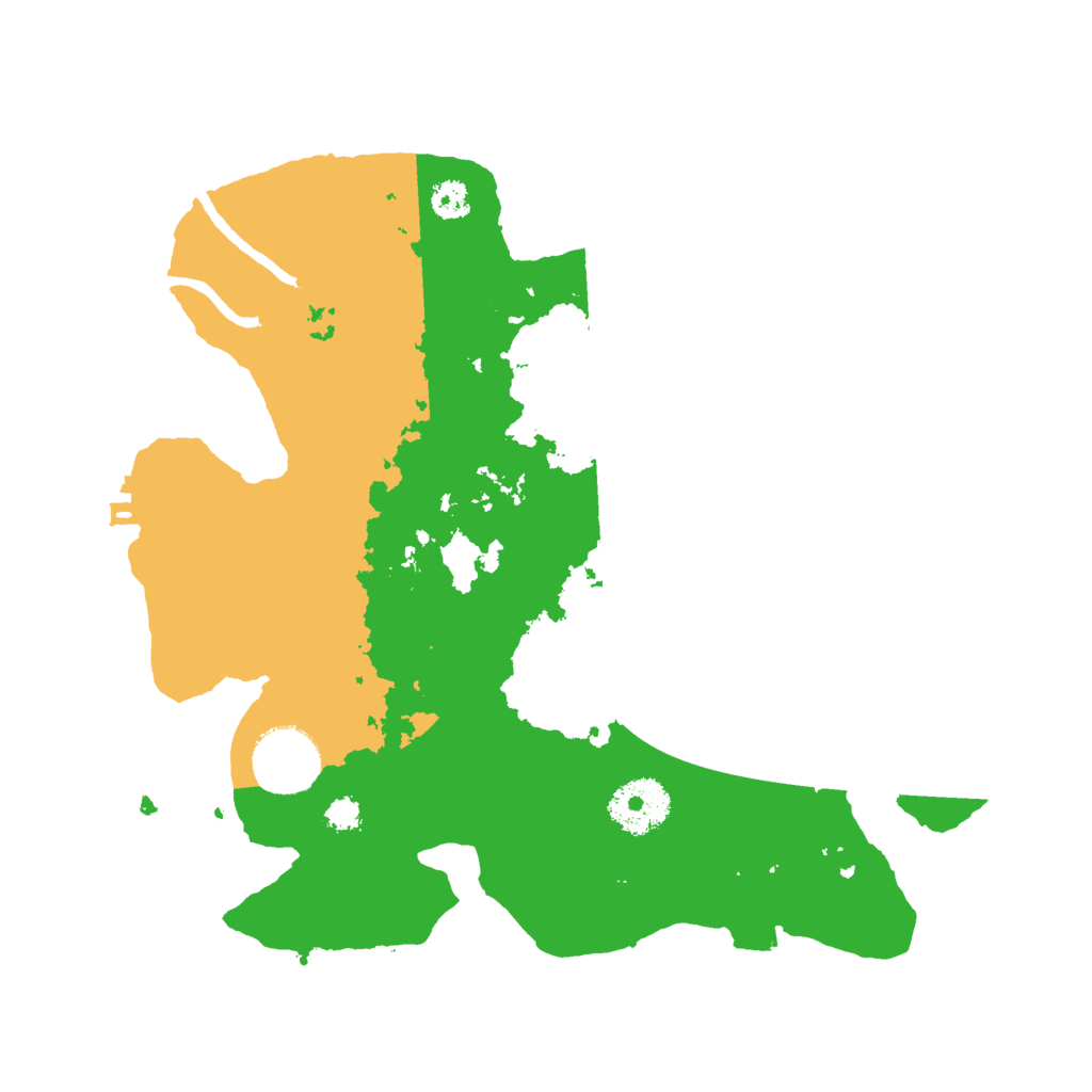 Biome Rust Map: Procedural Map, Size: 2900, Seed: 100099094