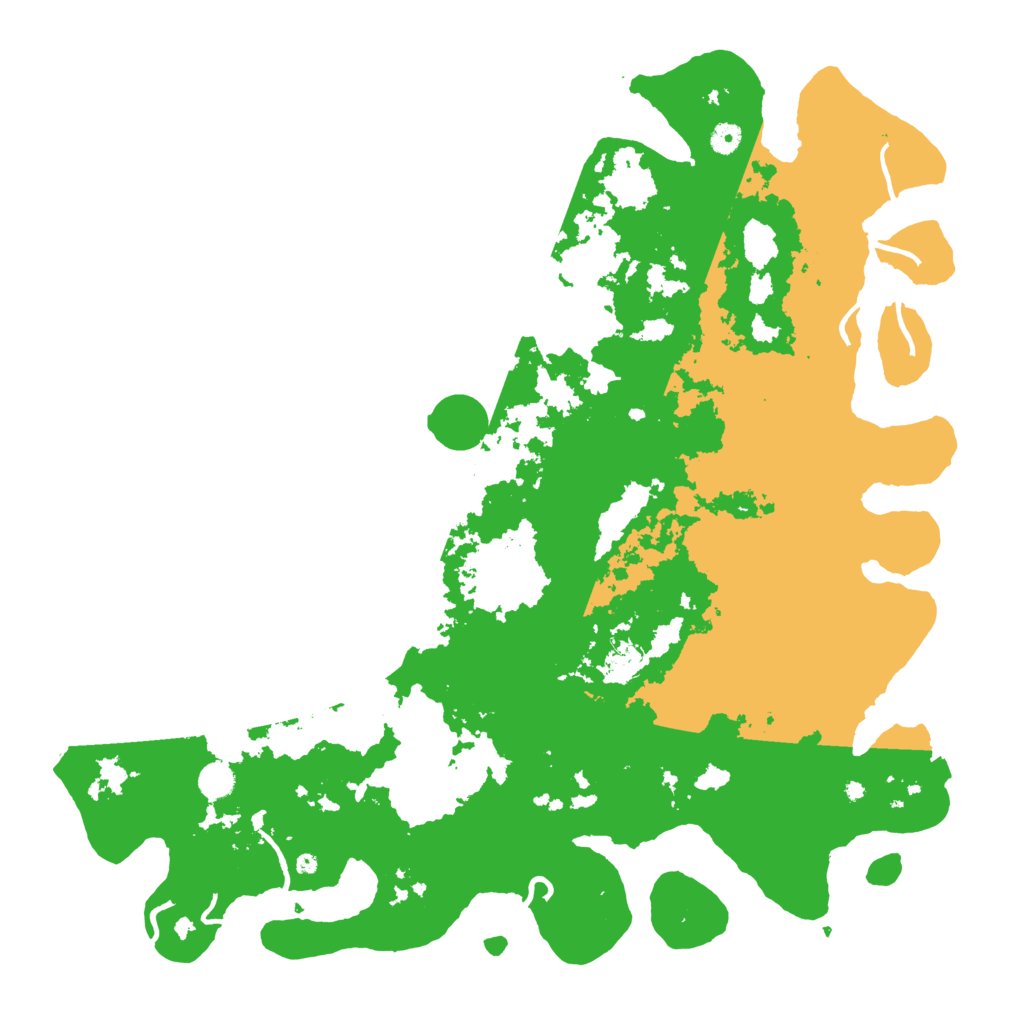 Biome Rust Map: Procedural Map, Size: 5000, Seed: 703198242