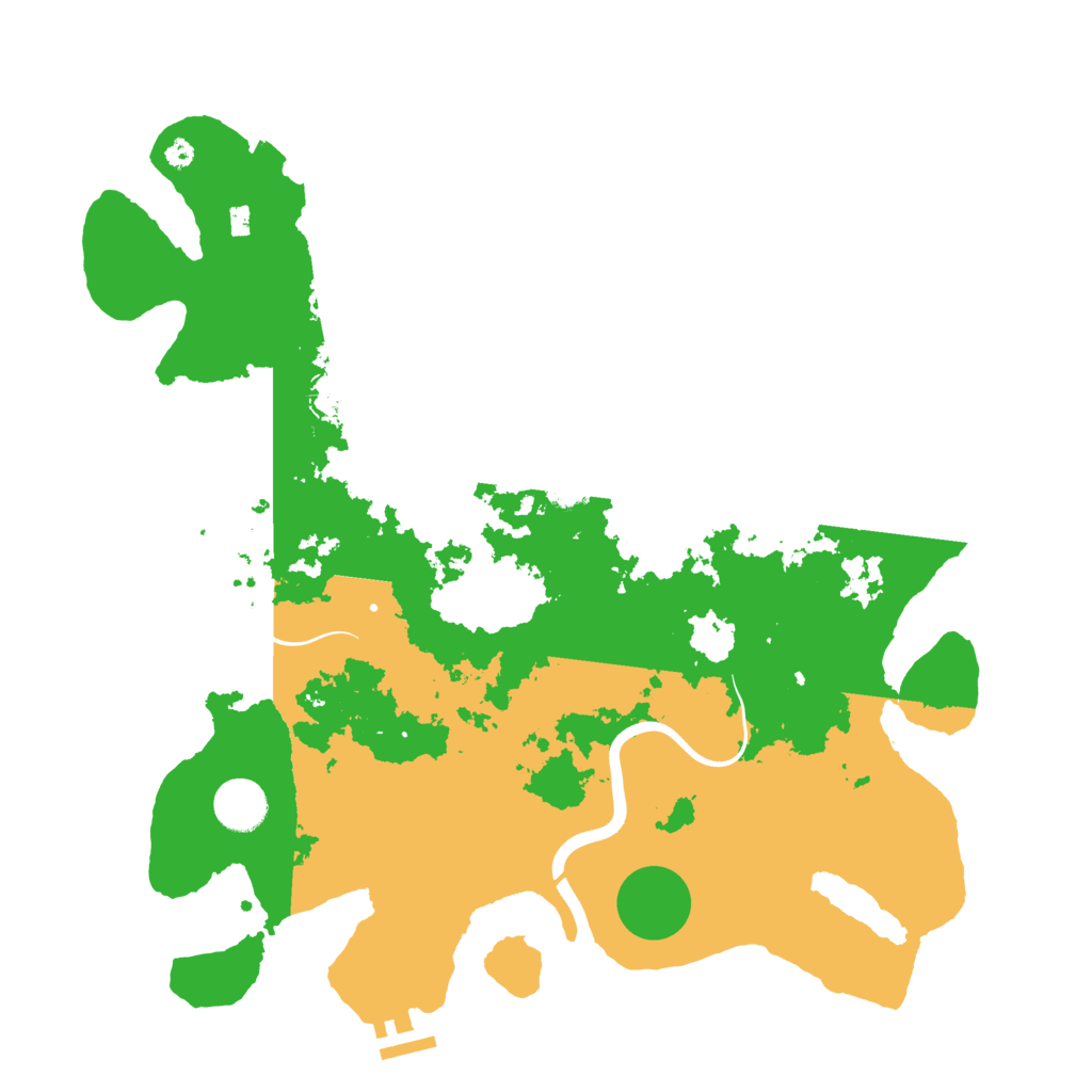 Biome Rust Map: Procedural Map, Size: 3900, Seed: 27633889