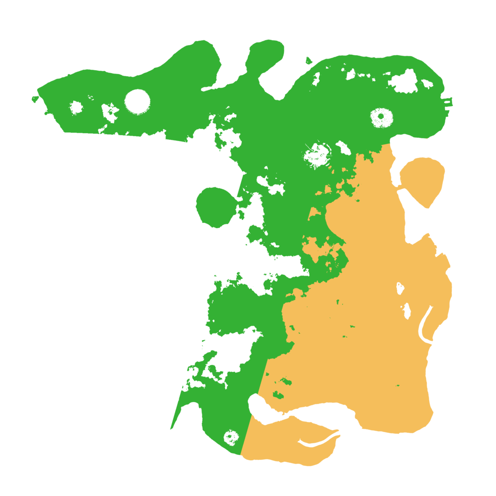 Biome Rust Map: Procedural Map, Size: 3500, Seed: 1972485011