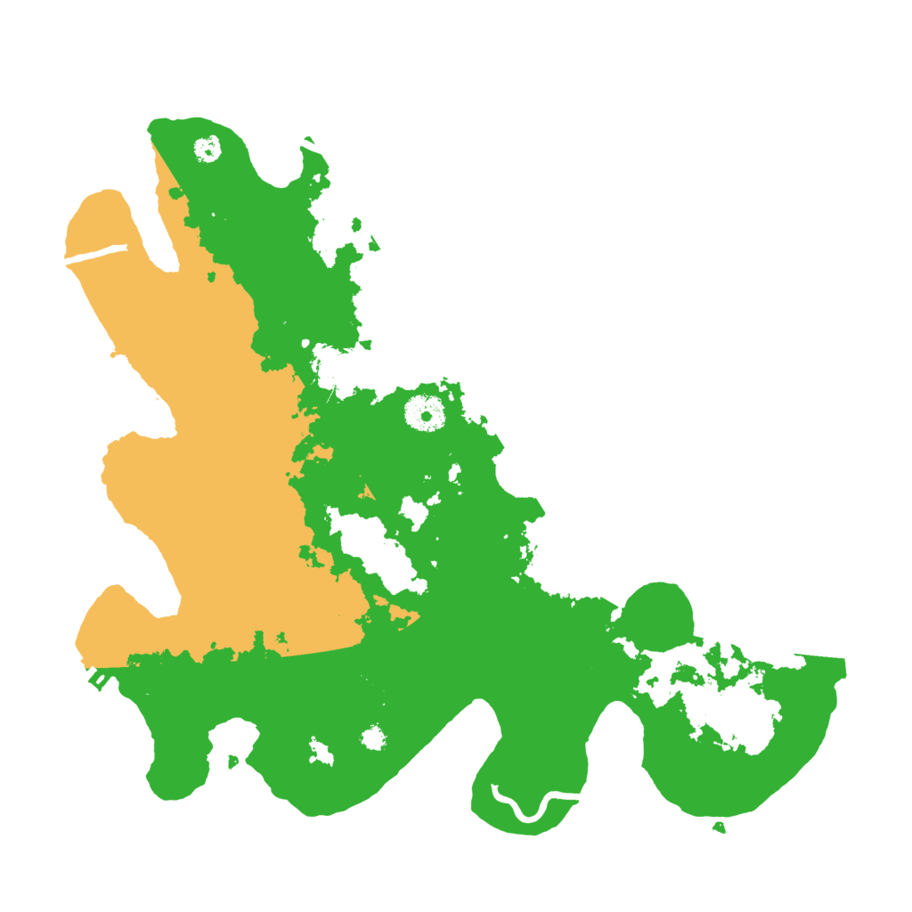 Biome Rust Map: Procedural Map, Size: 3500, Seed: 1133664600