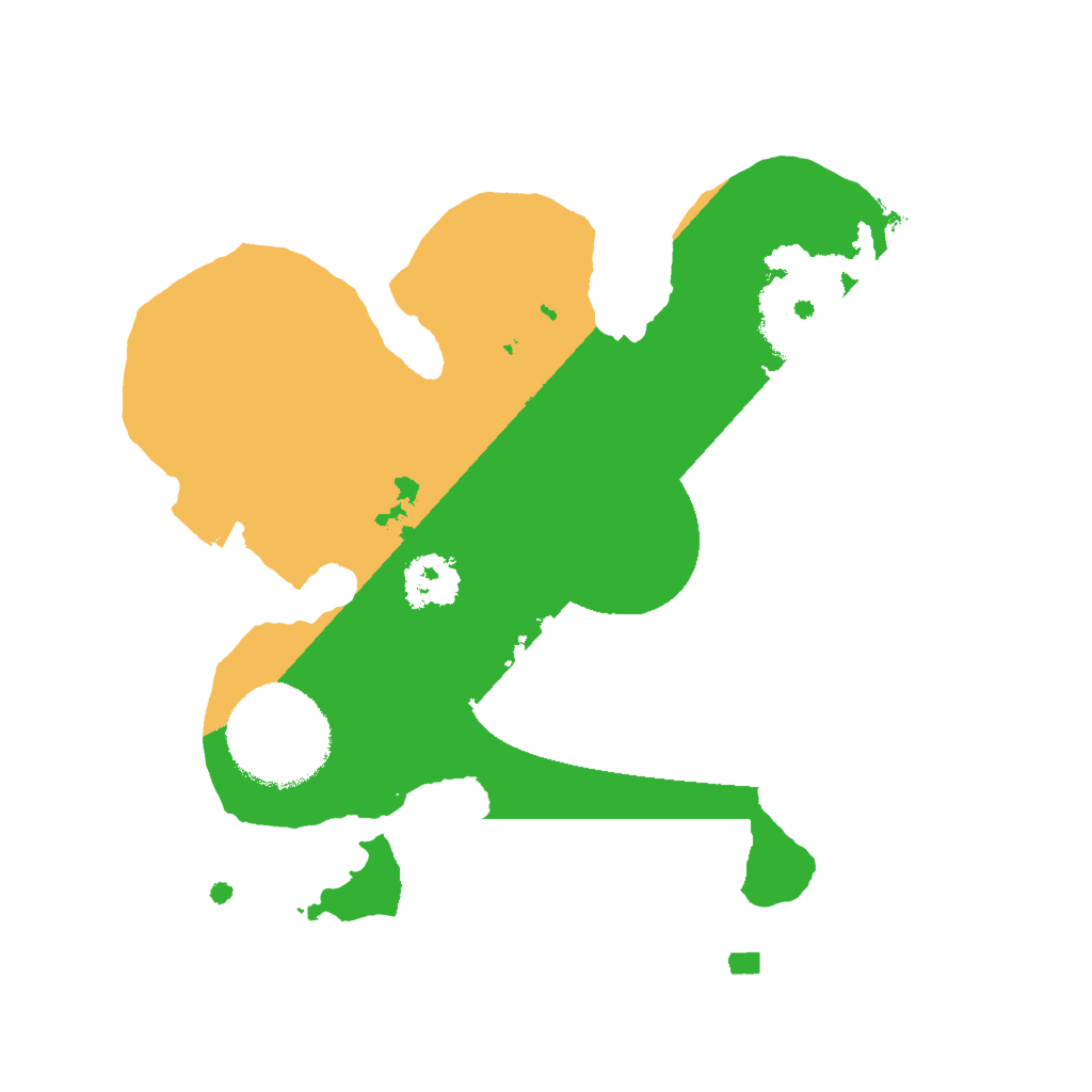 Biome Rust Map: Procedural Map, Size: 2000, Seed: 1951740473