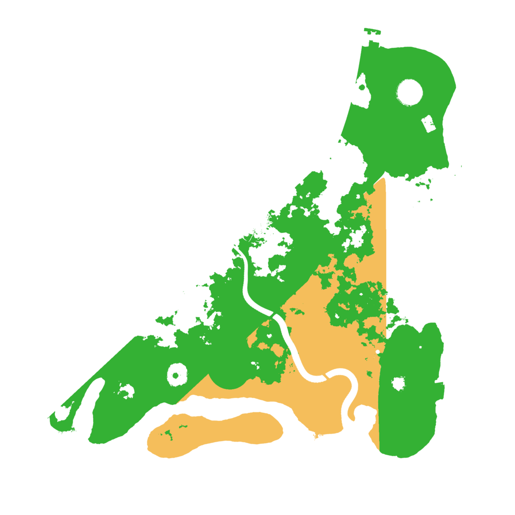 Biome Rust Map: Procedural Map, Size: 3500, Seed: 1120182921