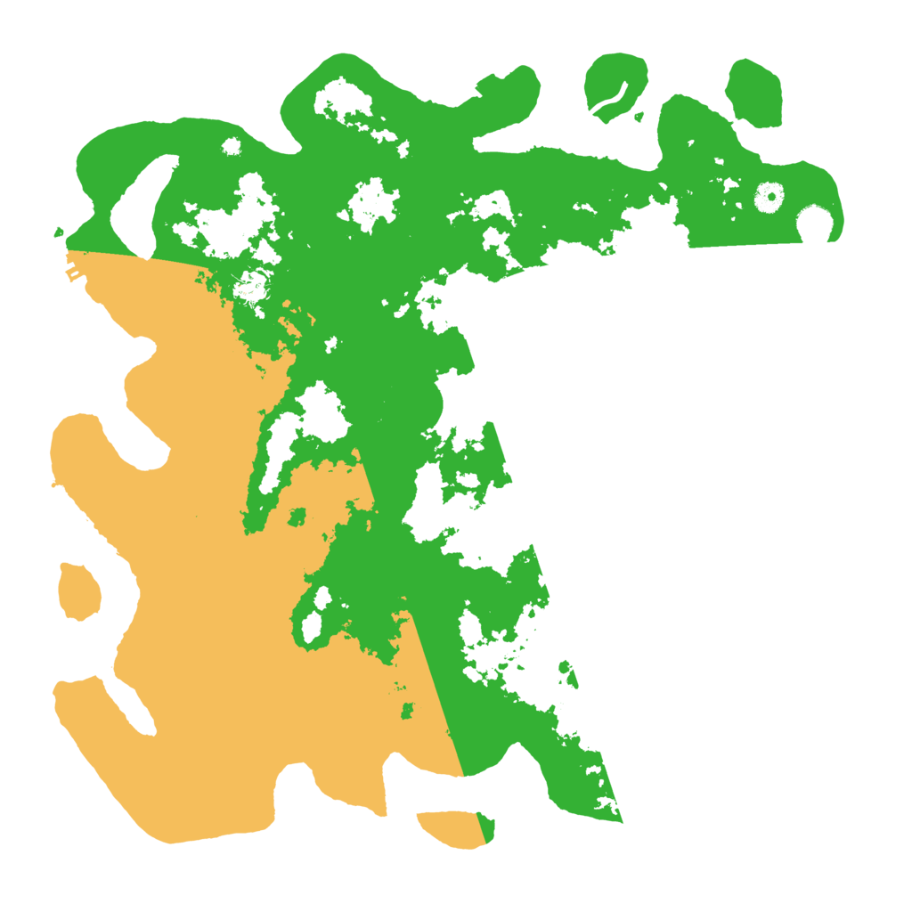 Biome Rust Map: Procedural Map, Size: 4500, Seed: 590