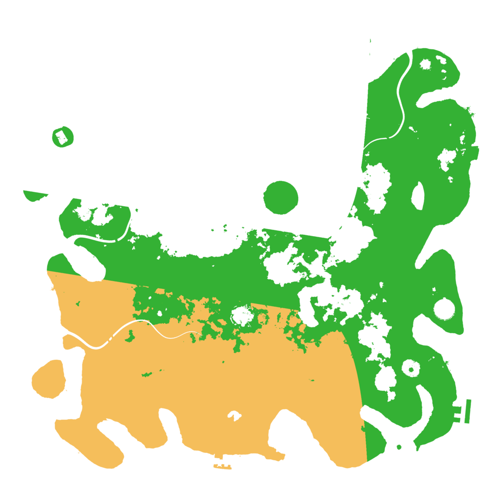 Biome Rust Map: Procedural Map, Size: 4250, Seed: 27440