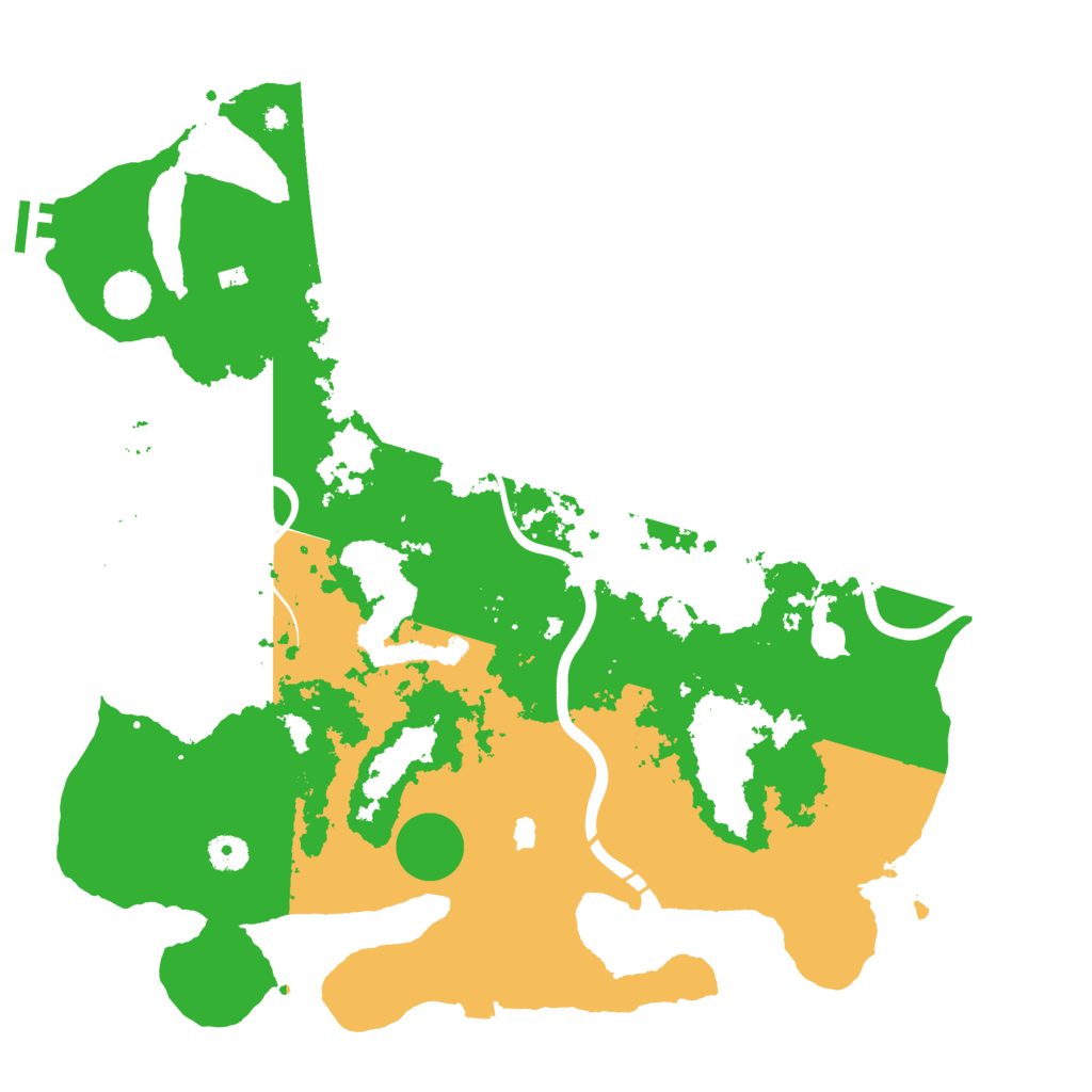 Biome Rust Map: Procedural Map, Size: 4250, Seed: 1382594652