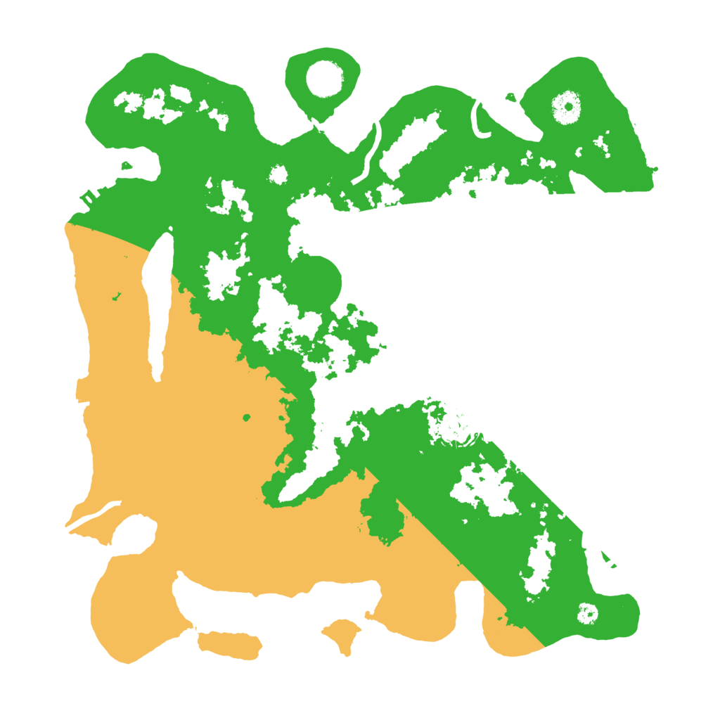 Biome Rust Map: Procedural Map, Size: 3500, Seed: 1016481790