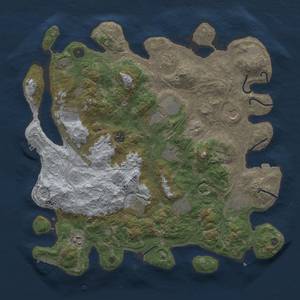 Thumbnail Rust Map: Procedural Map, Size: 4250, Seed: 46816468, 19 Monuments