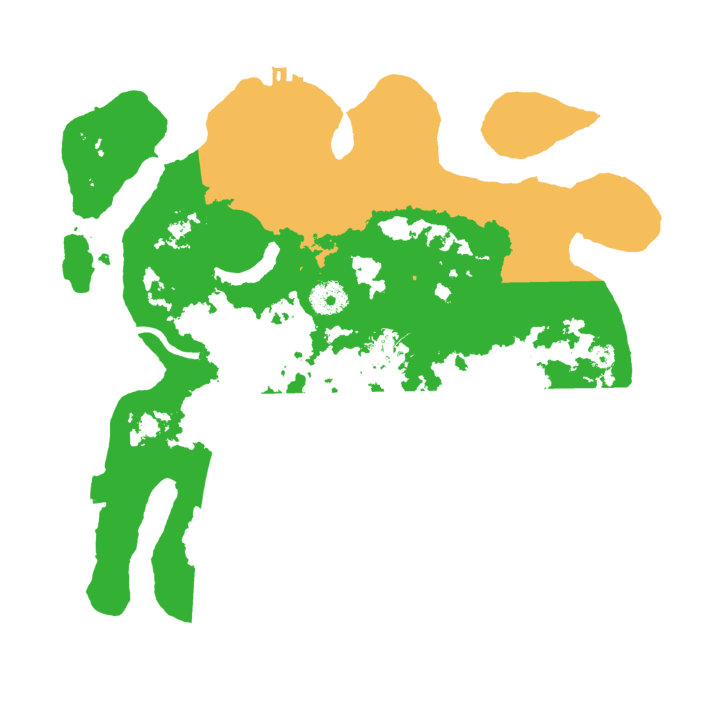 Biome Rust Map: Procedural Map, Size: 3000, Seed: 1129389573