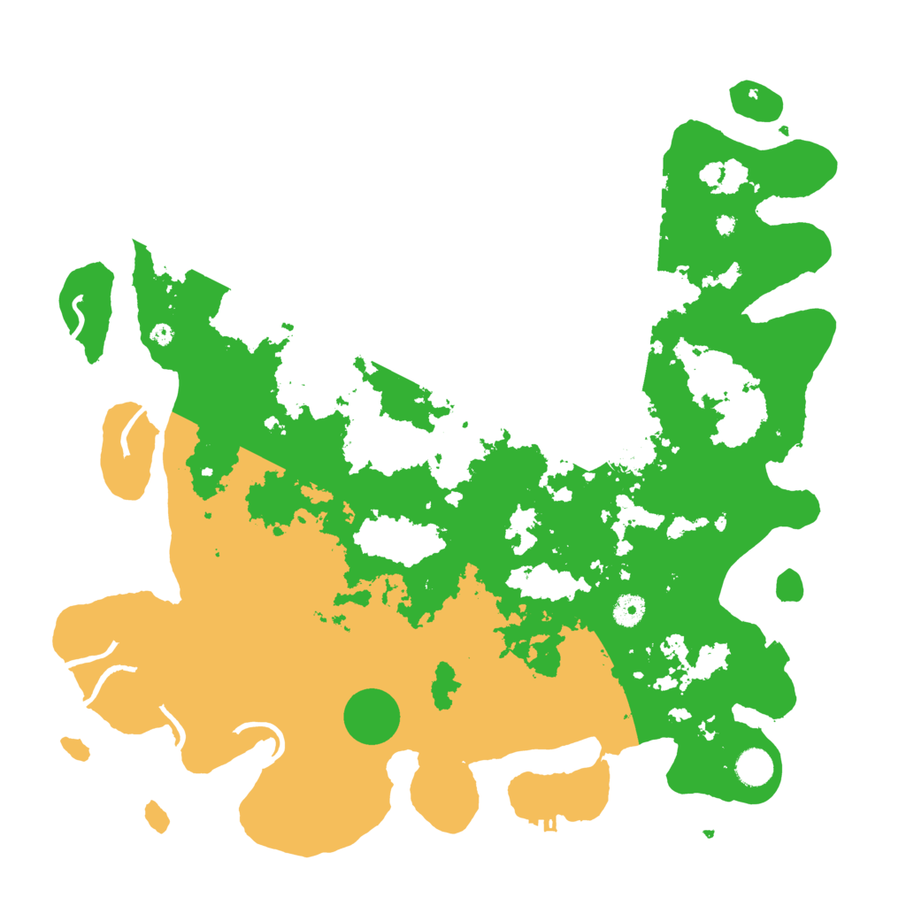 Biome Rust Map: Procedural Map, Size: 4250, Seed: 345689111