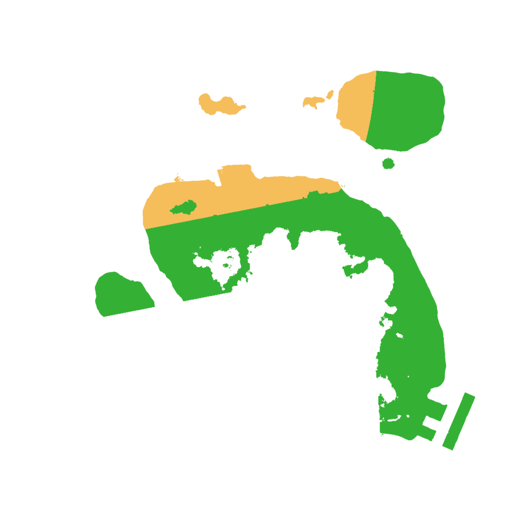 Biome Rust Map: Procedural Map, Size: 1800, Seed: 1996381273