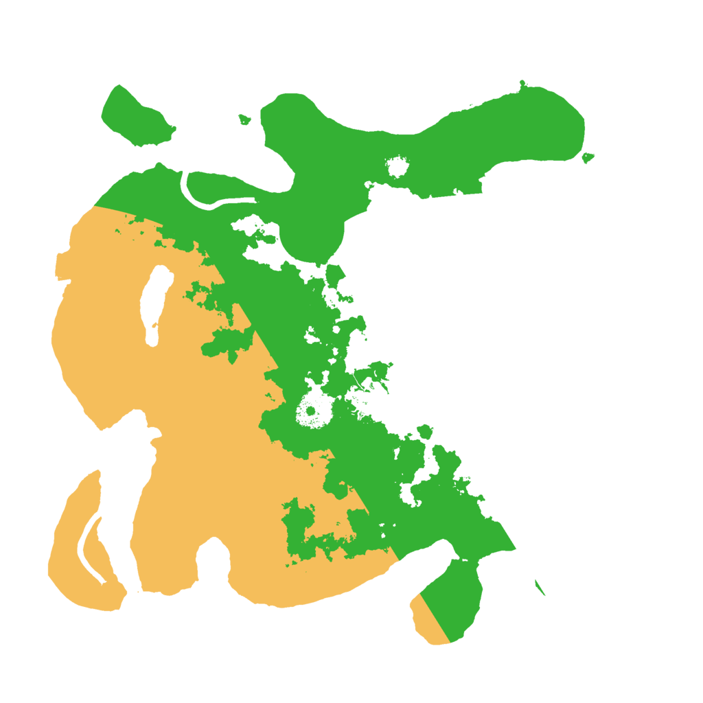 Biome Rust Map: Procedural Map, Size: 3000, Seed: 14436
