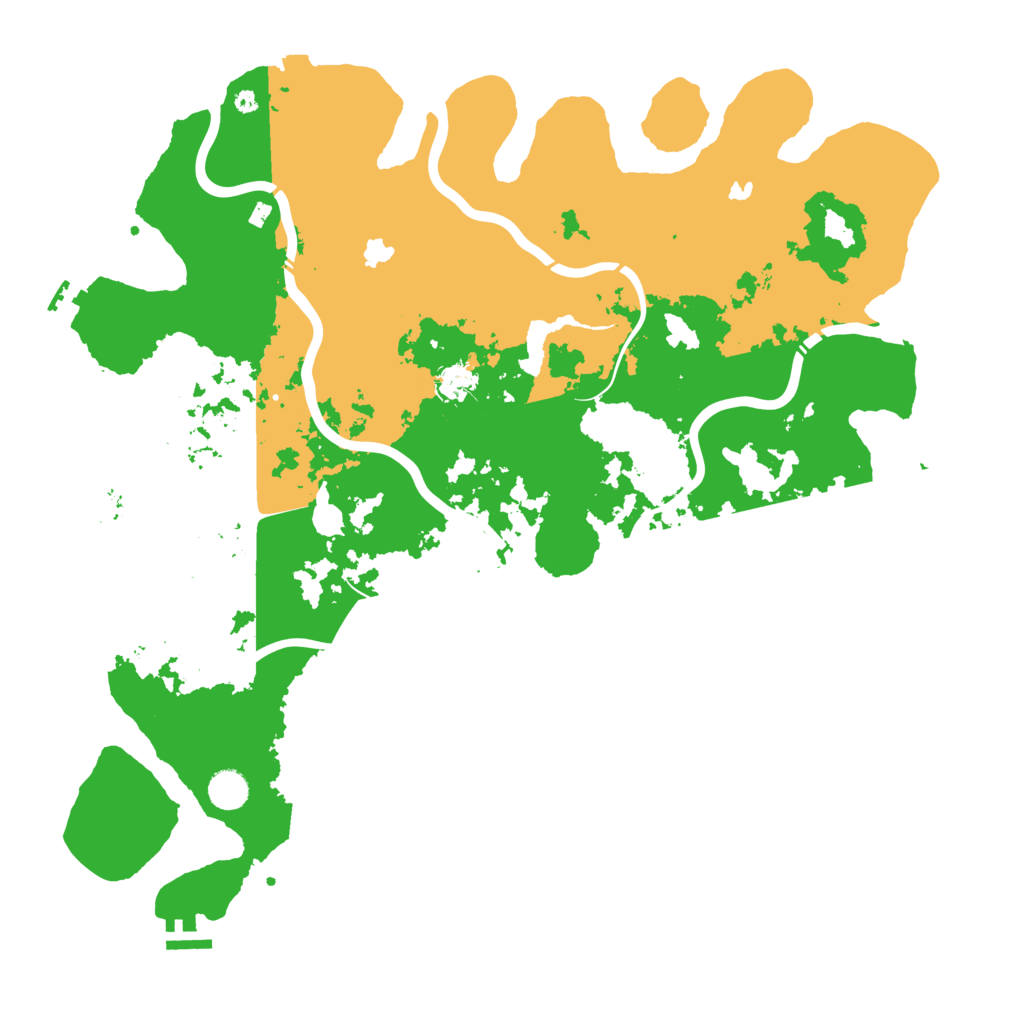 Biome Rust Map: Procedural Map, Size: 4500, Seed: 1516170728
