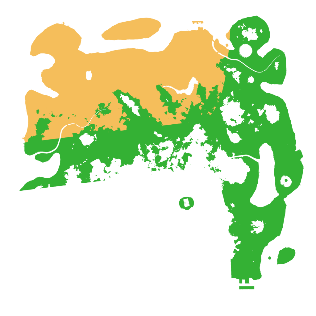 Biome Rust Map: Procedural Map, Size: 4250, Seed: 2082333