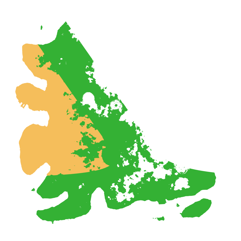 Biome Rust Map: Procedural Map, Size: 3600, Seed: 308307916