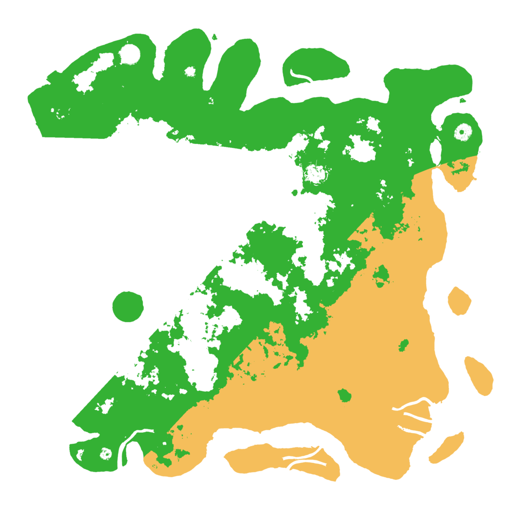 Biome Rust Map: Procedural Map, Size: 4500, Seed: 583067701