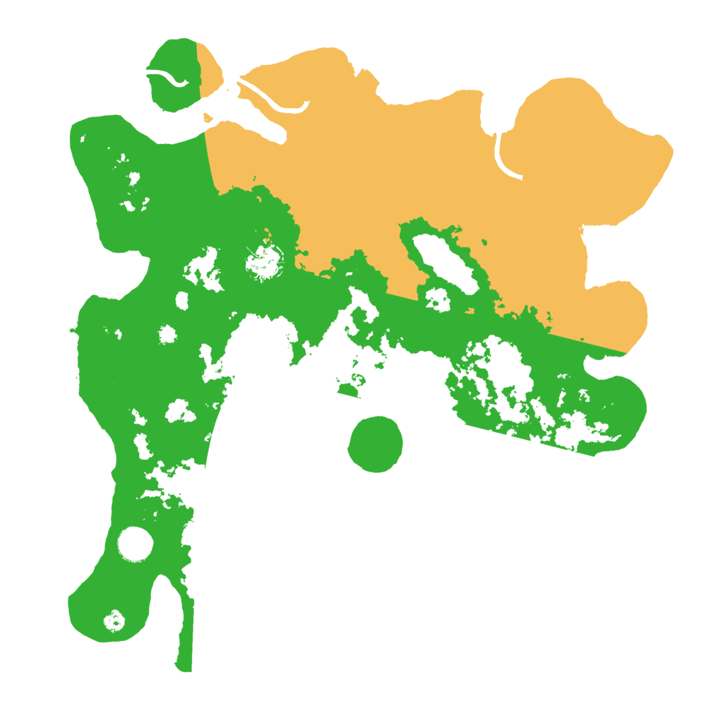 Biome Rust Map: Procedural Map, Size: 3650, Seed: 635871264